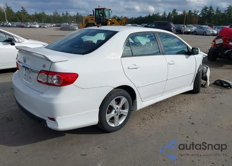 2012 Toyota Corolla S from USA, damaged, VIN 2T1BU4EE7CC836424